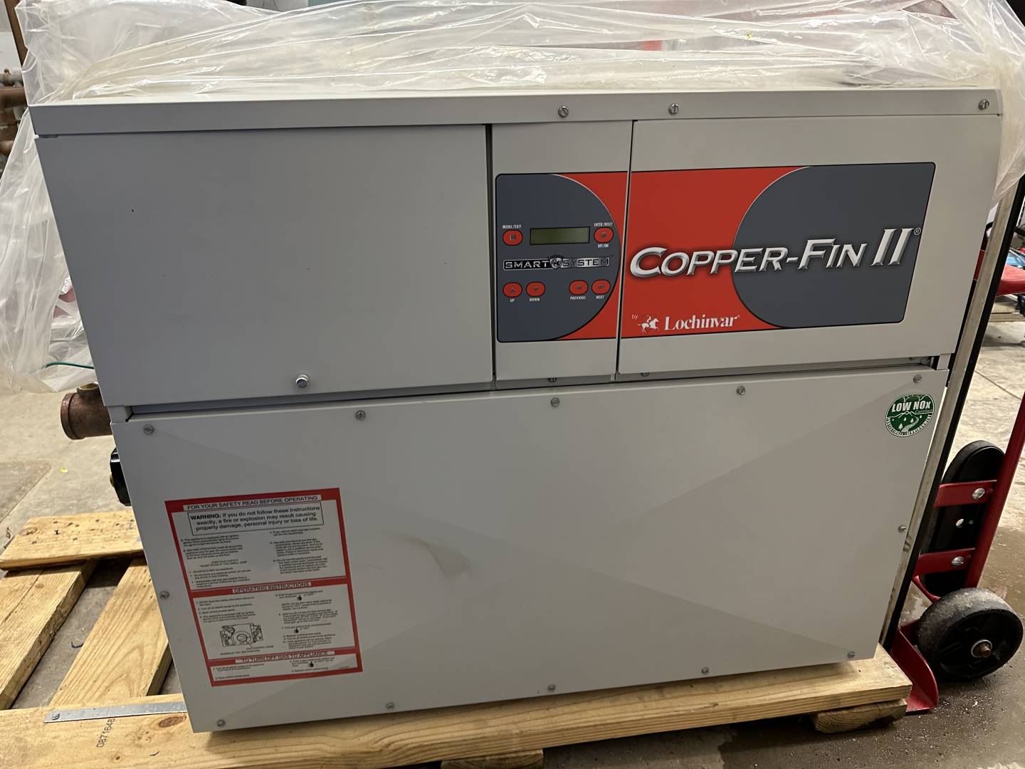 4177 Lochinvar CHN0402 CopperFin II Car Wash Hot Water Heaters