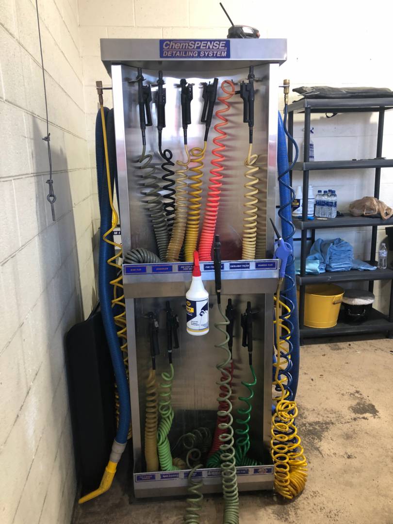 car wash dispensing system carripryor