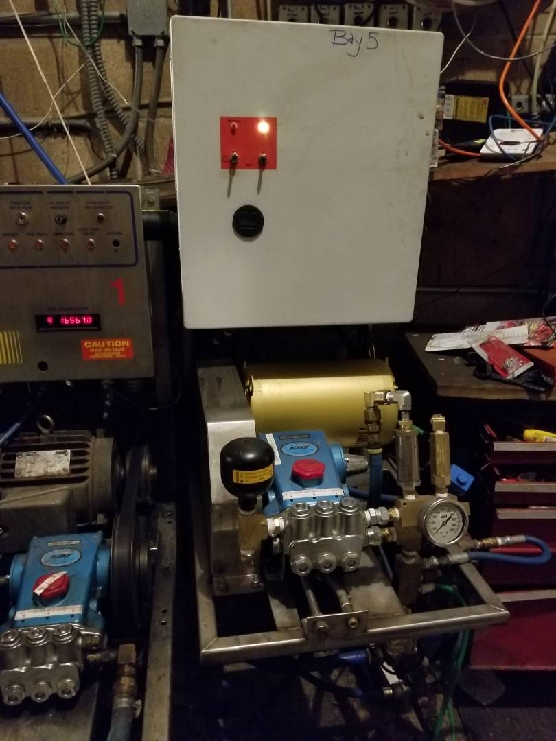 2651 Kleen Rite Cat 310 Station Carwash Bay Equipment Systems