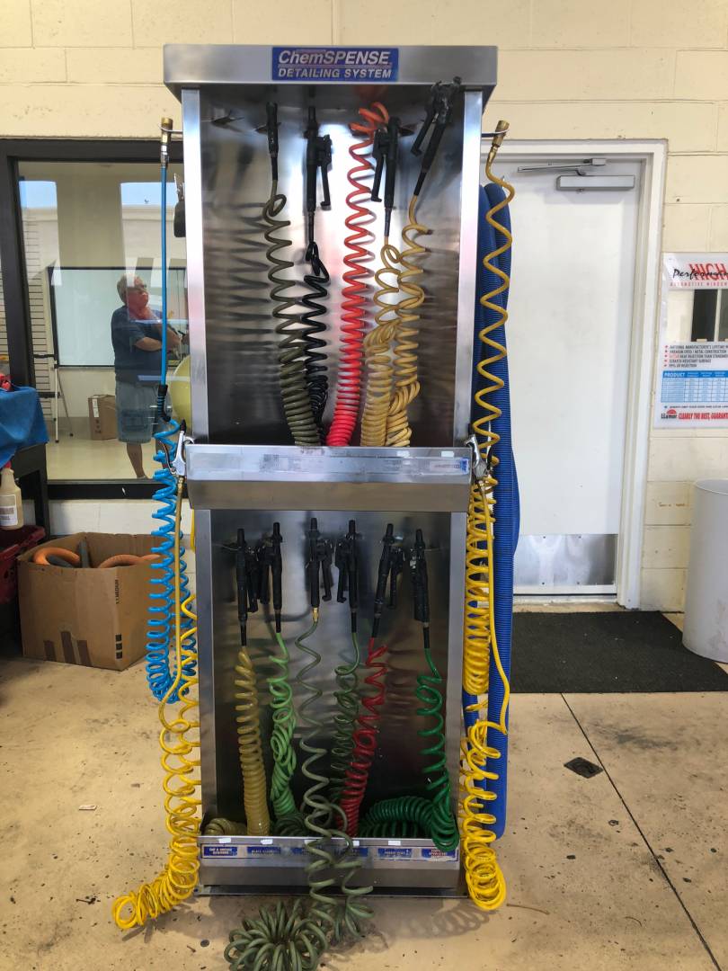 car wash dispensing system carripryor