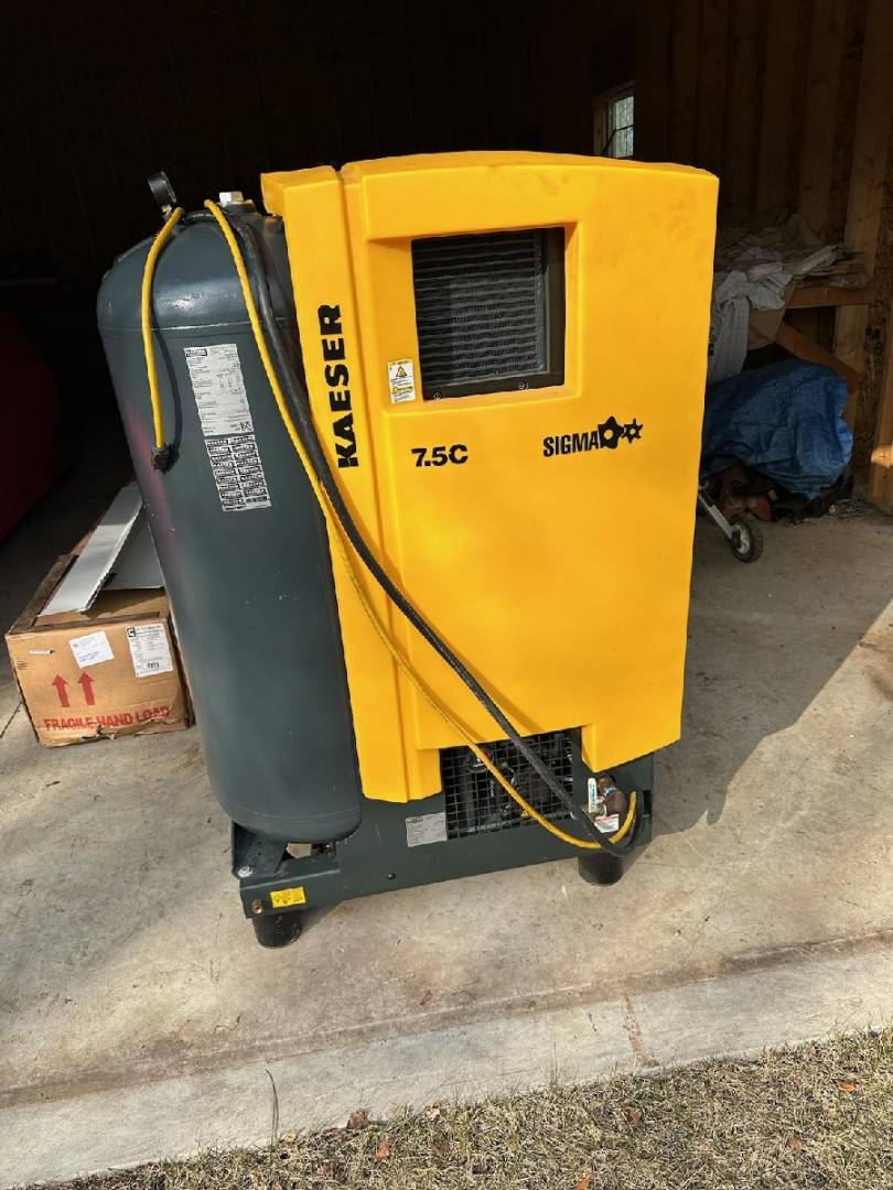 4160 Kaeser Air tower 7.5 C Air Compressor Tunnel Car Wash Parts