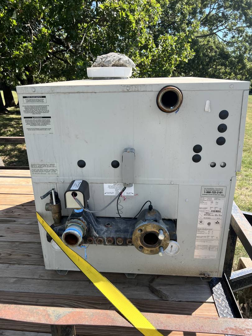 3898 Lochinvar CWN0987PM Tunnel Car Wash Water Heaters For Sale