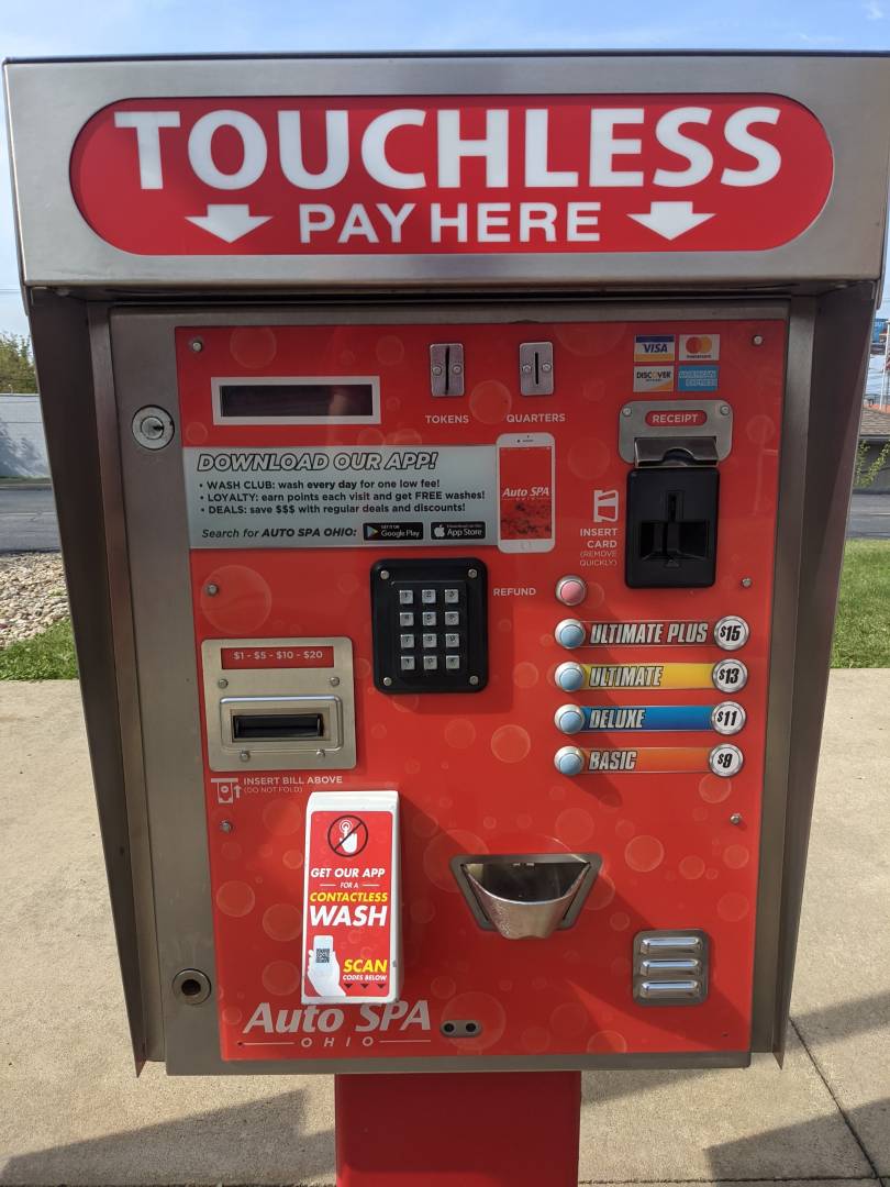 3364 Hamilton GoldLine Used Car Wash Pay Stations For Sale